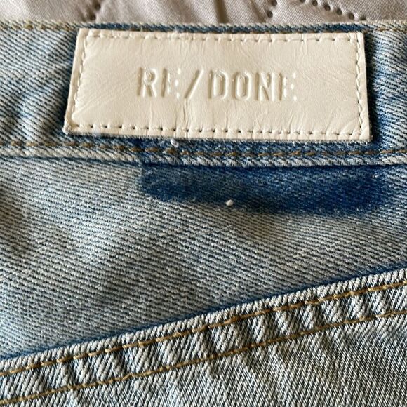 Re/Done 50s Cut-off Women Denim Shorts - Size: 27 - Picture 5 of 6